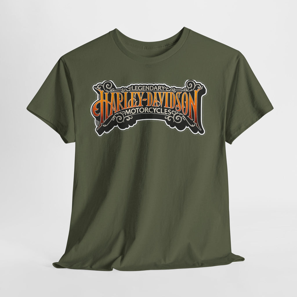 Harley-Davidson Vintage Logo Tee — Retro Motorcycle Graphic T-Shirt