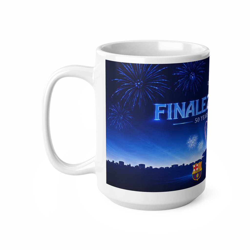 2006 UEFA champions League Final Programme Cover Inspired Commemorative Mug — 11oz/15oz Ceramic
