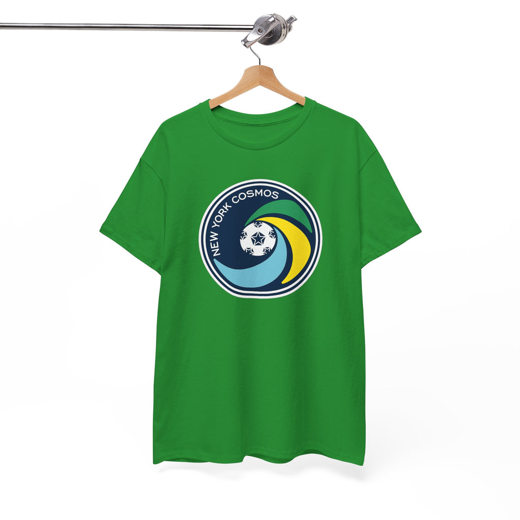 New York Cosmos Retro Logo Cotton T‑Shirt — Vintage Soccer Tee