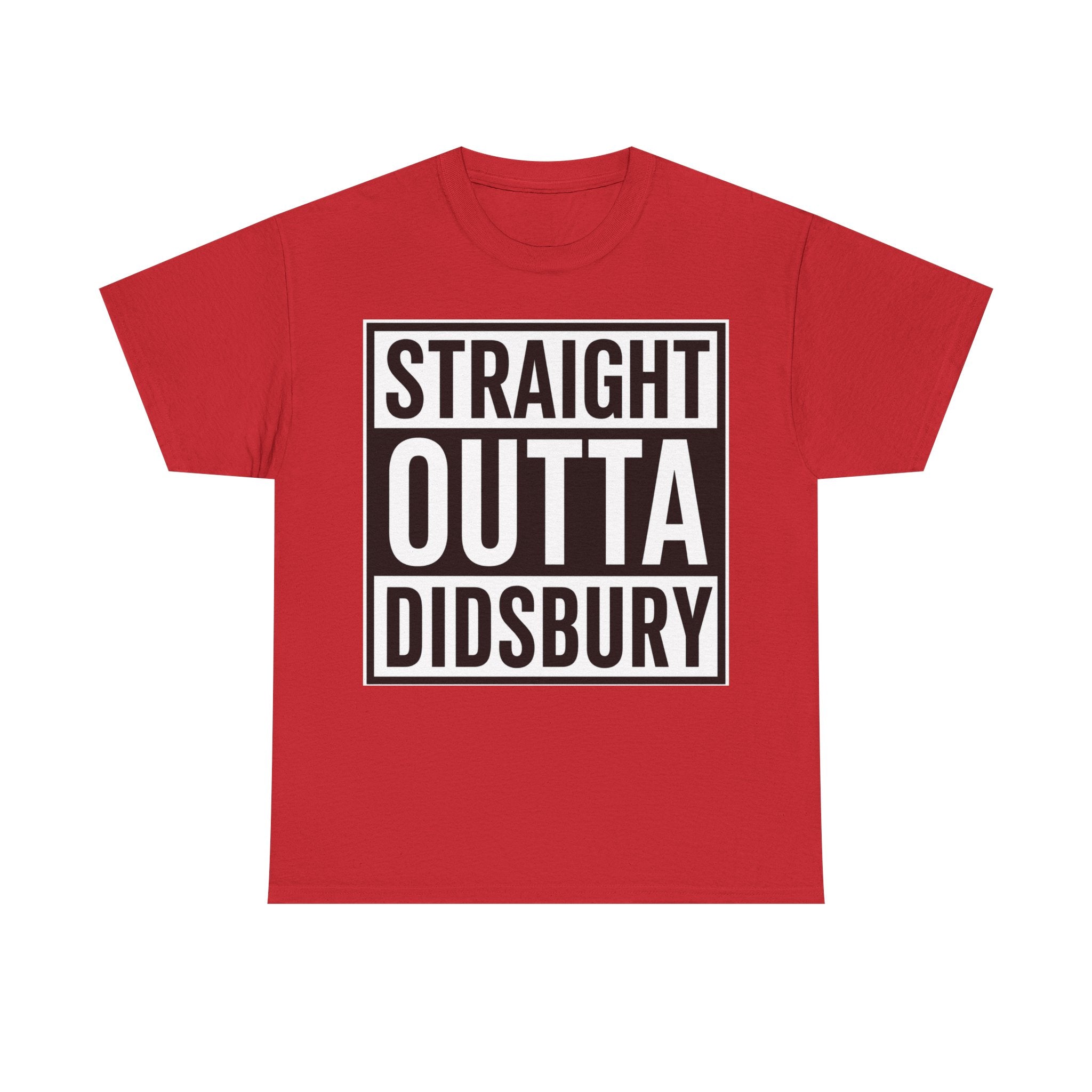 Straight Outta Didsbury T‑Shirt — Graphic City Pride Tee