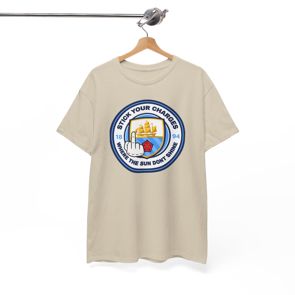 Manchester City "Stick Your Charger Where the Sun Don't Shine" Cotton t-shirt