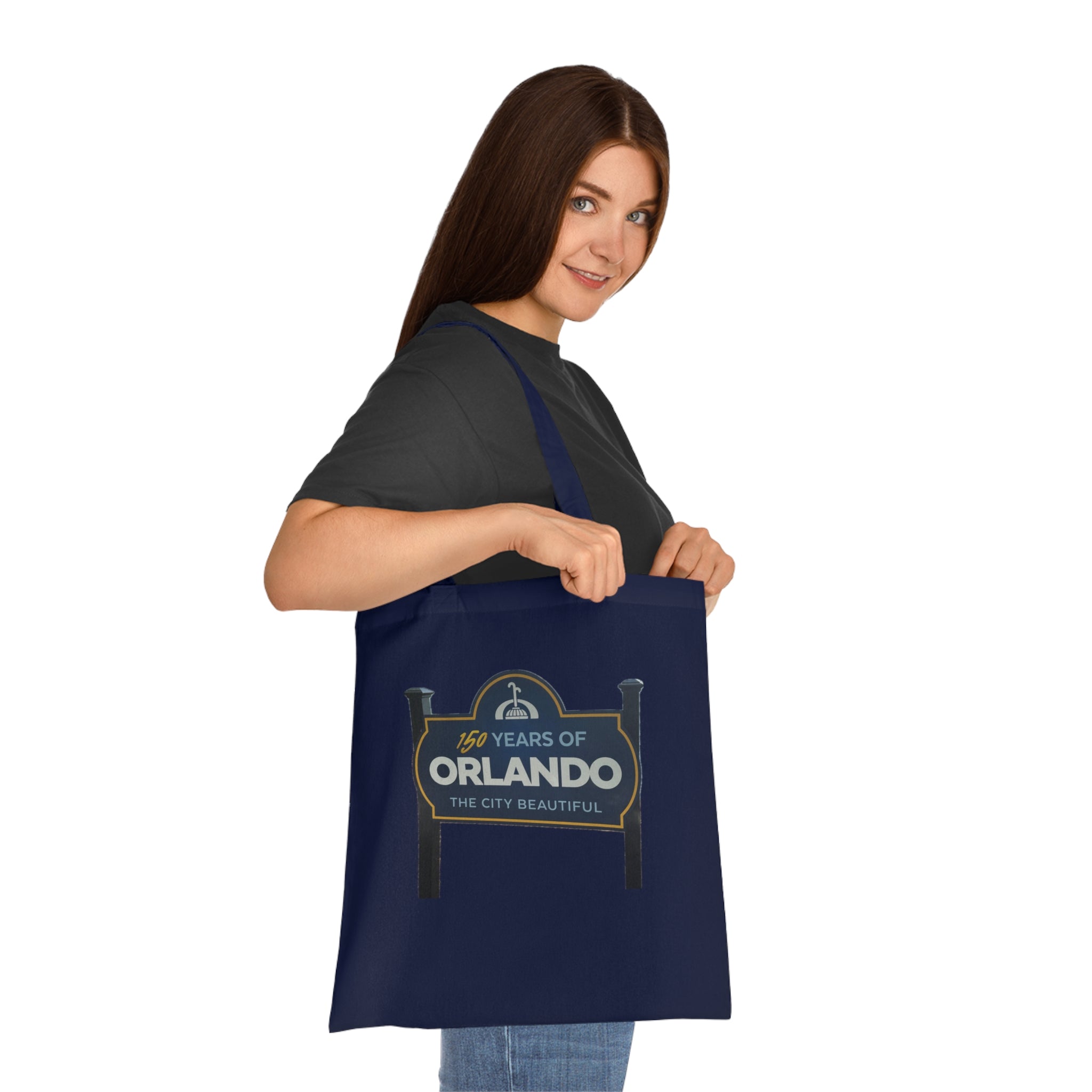 Orlando 150 Years Tote Bag — 'The City Beautiful' Cotton Market Tote