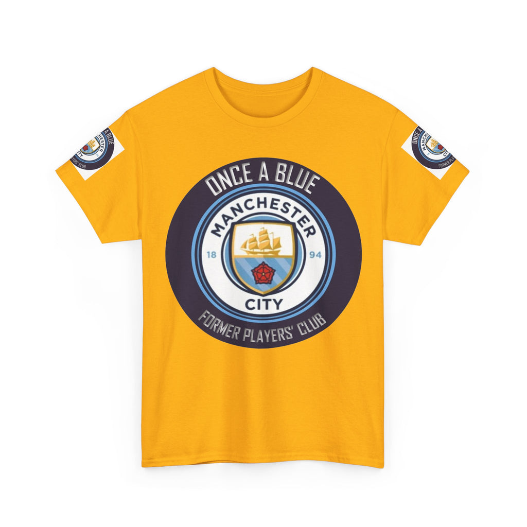 Manchester City 'Once A Blue' Tee — Former Players Club Football Shirt