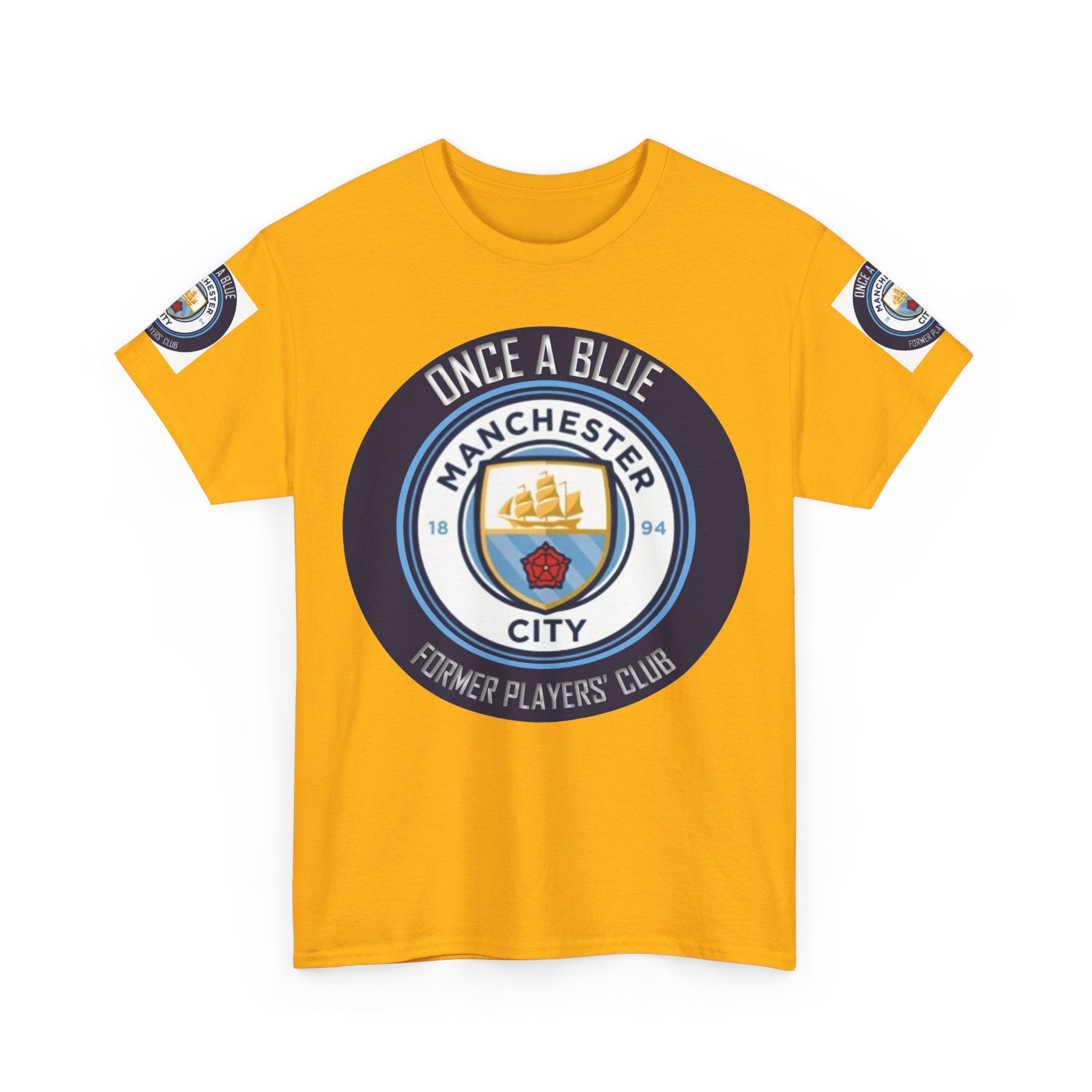 Manchester City 'Once A Blue' Tee — Former Players Club Football Shirt