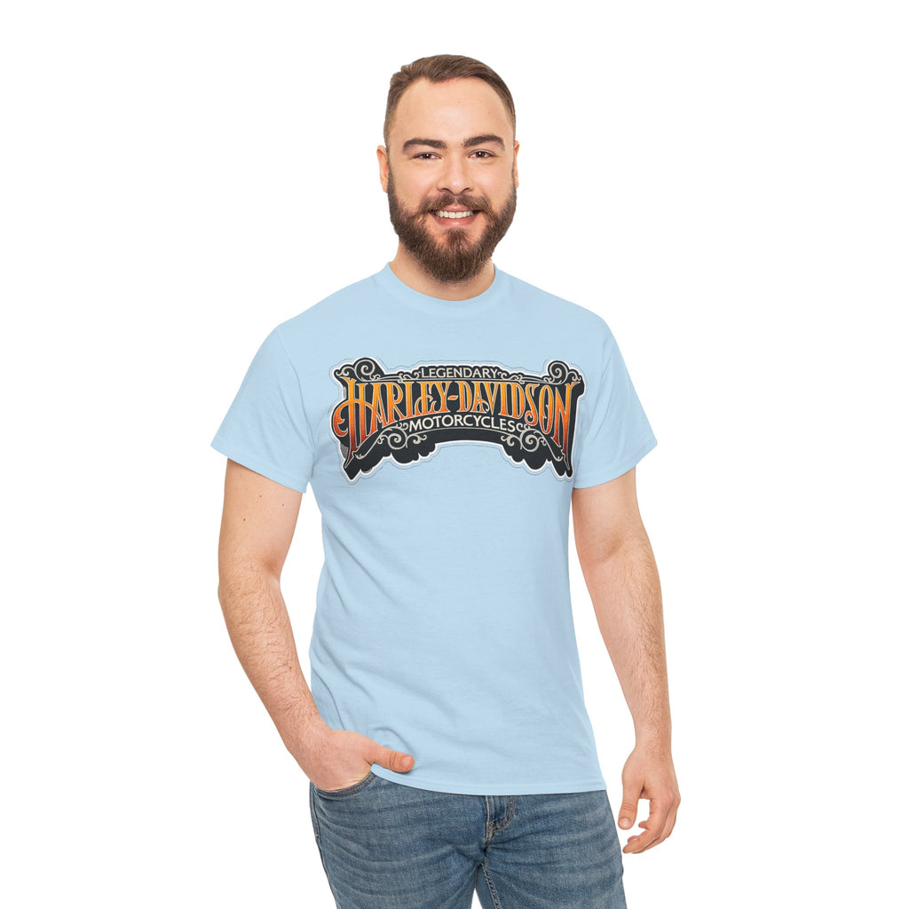 Harley-Davidson Vintage Logo Tee — Retro Motorcycle Graphic T-Shirt