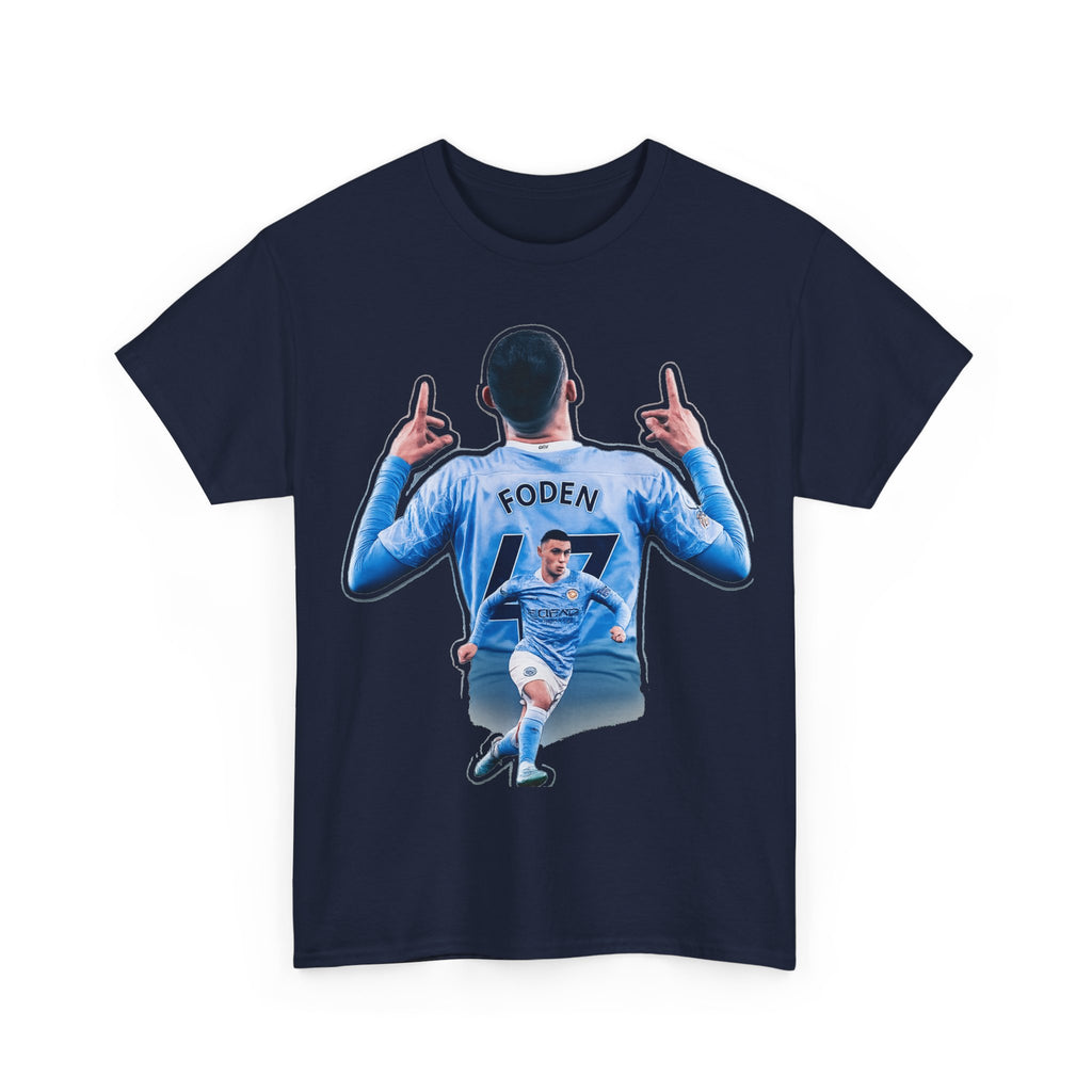 Phil Foden Soccer Fan T‑Shirt – Manchester City Jersey Graphic Tee