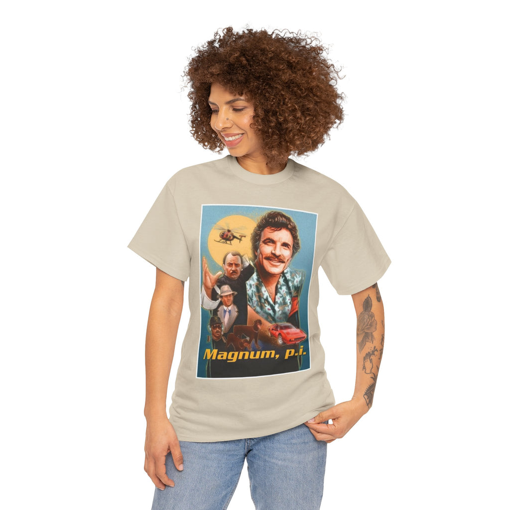 Magnum, P.I. Retro TV Show Inspired Cotton T-Shirt