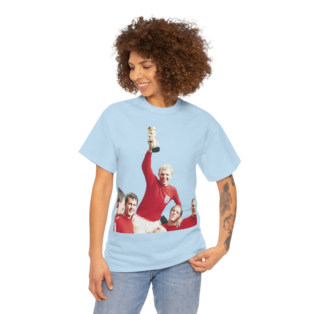 England 1966 World Cup Winners Tee — Retro Team Celebration T-Shirt