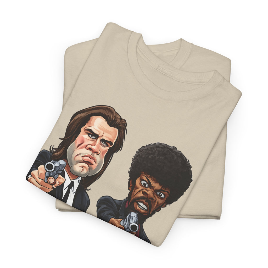 Pulp Fiction Graphic Tee - Retro Movie Poster T-Shirt