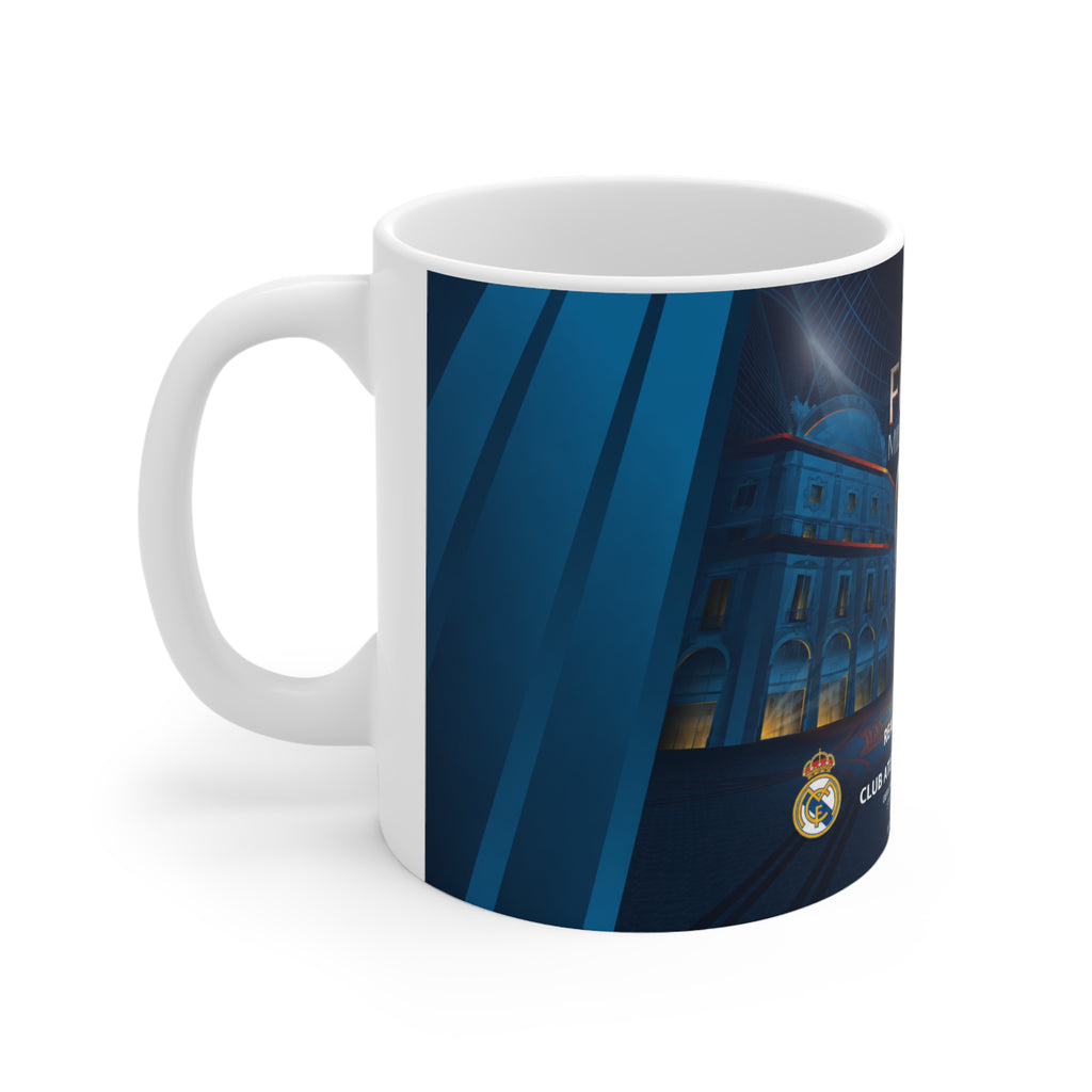2016 UEFA Champions League Final Programme Cover Inspired Ceramic Coffee Mug — 11oz/15oz
