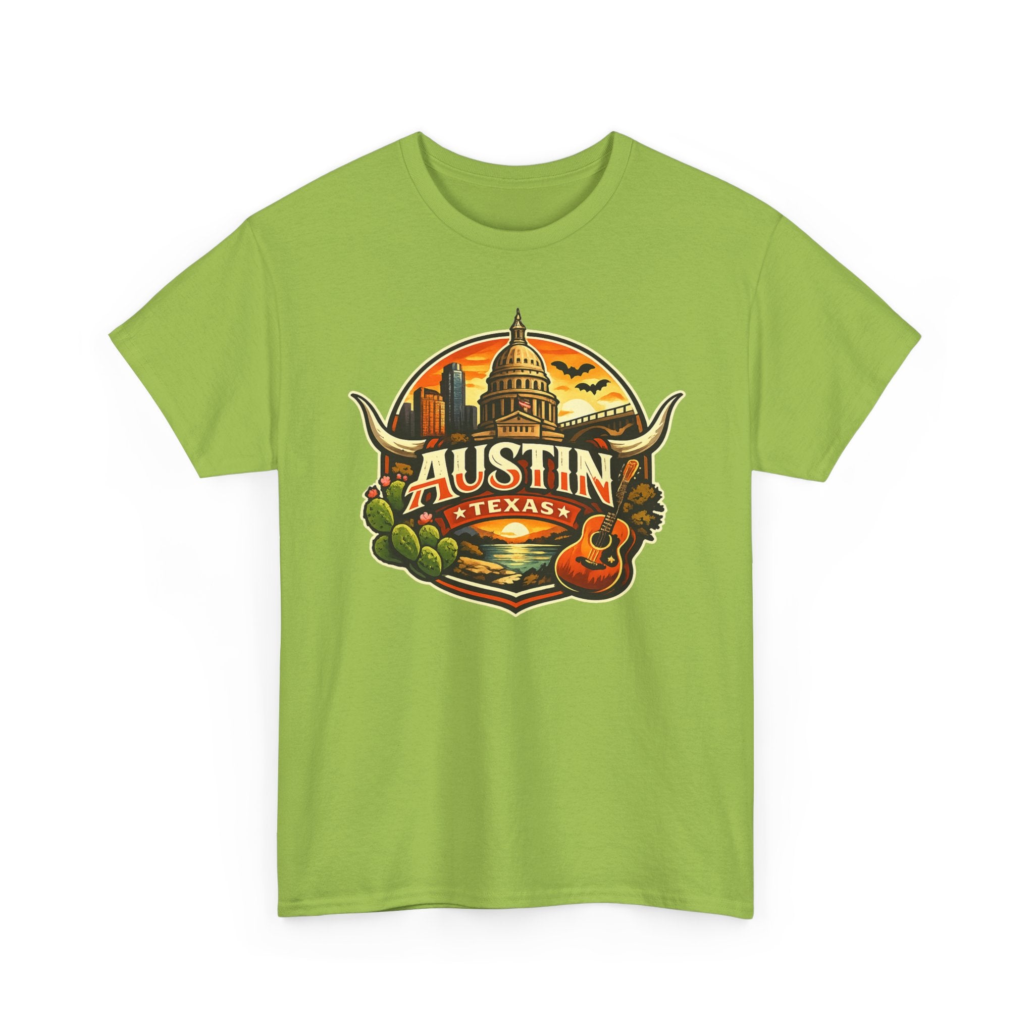Austin Texas Vintage Travel T-Shirt