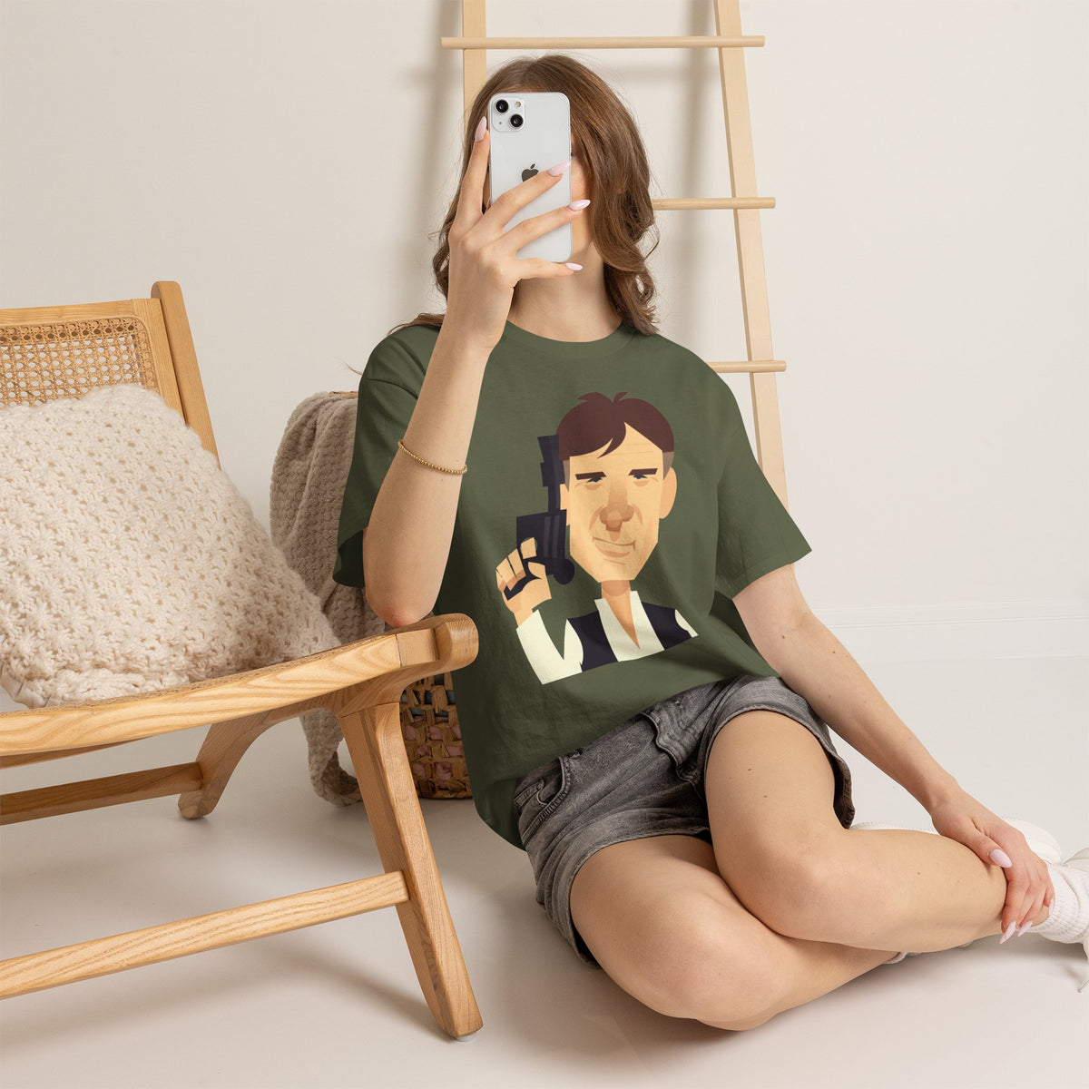Han Solo Graphic Cotton T-Shirt
