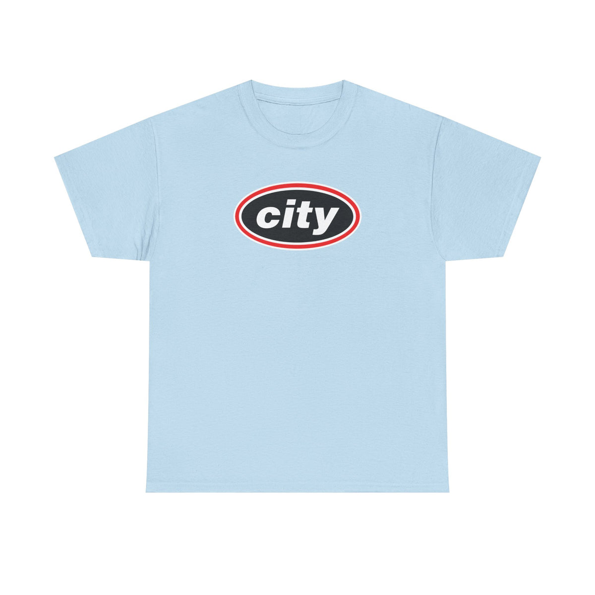 Manchester City Oasis Inspired Logo Cotton T-Shirt