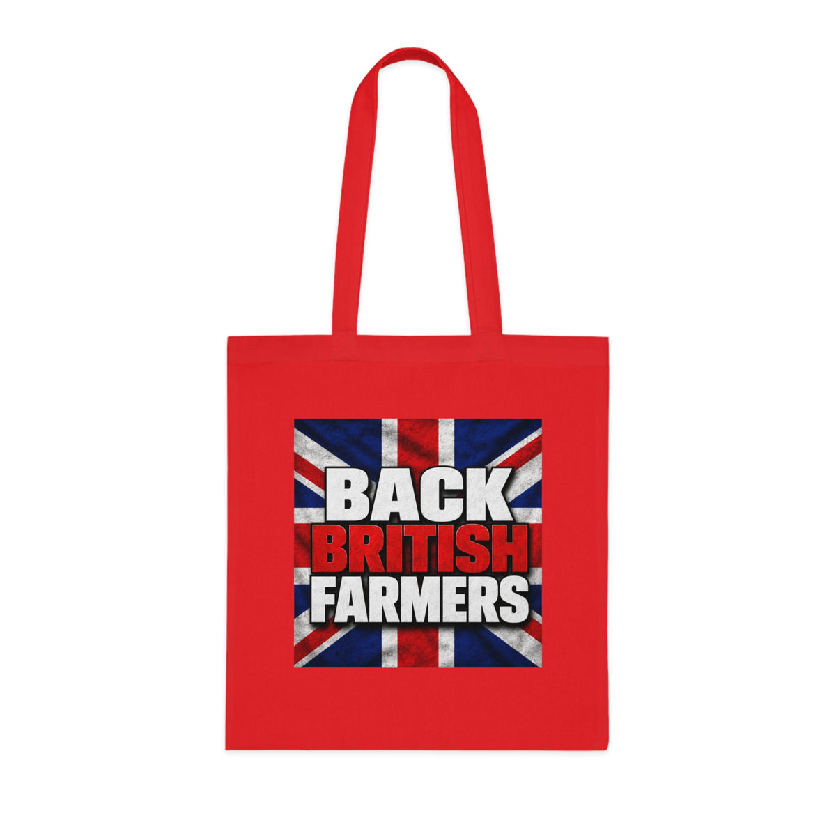 Back British Farmers Tote Bag — Union Jack Cotton Shopper