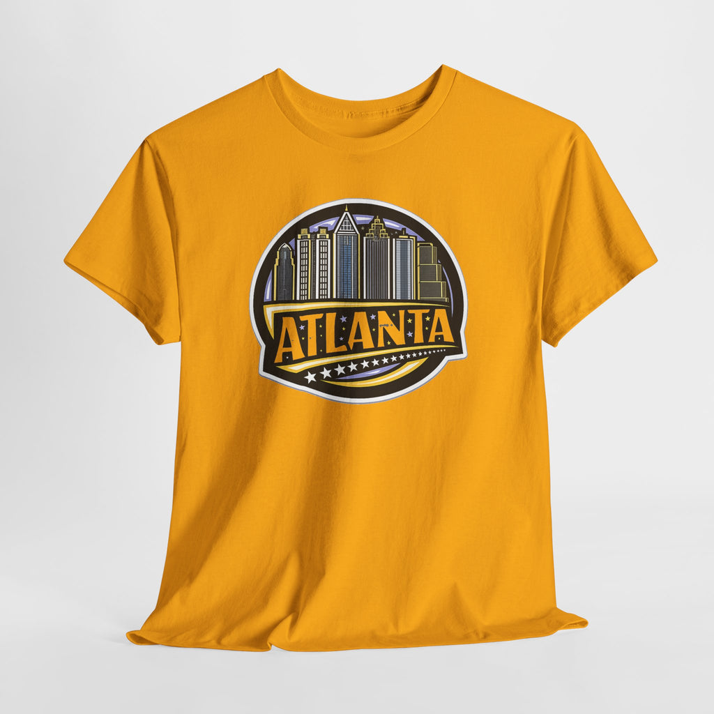 Atlanta Skyline Tee — Vintage City Badge Graphic T-Shirt