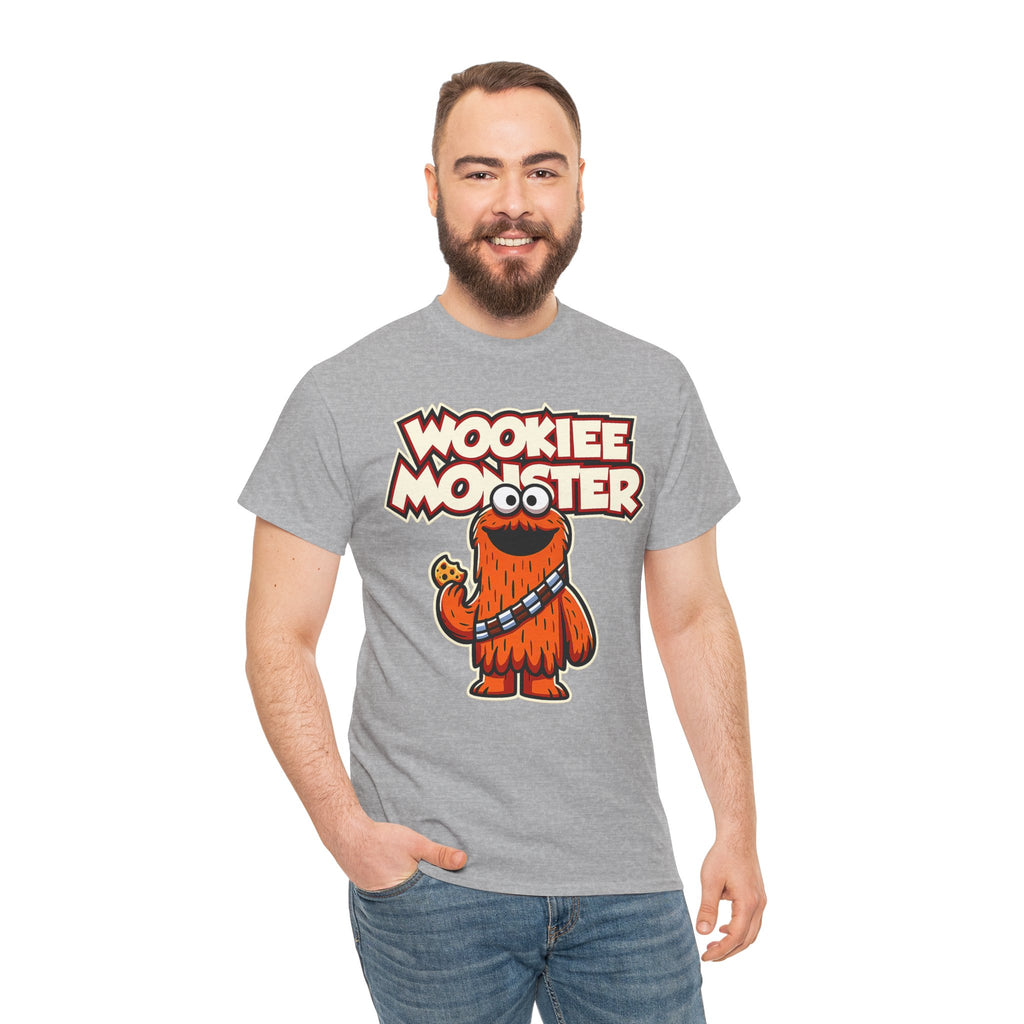 Wookiee Monster Tee - Funny Retro Sci‑Fi Cartoon Shirt