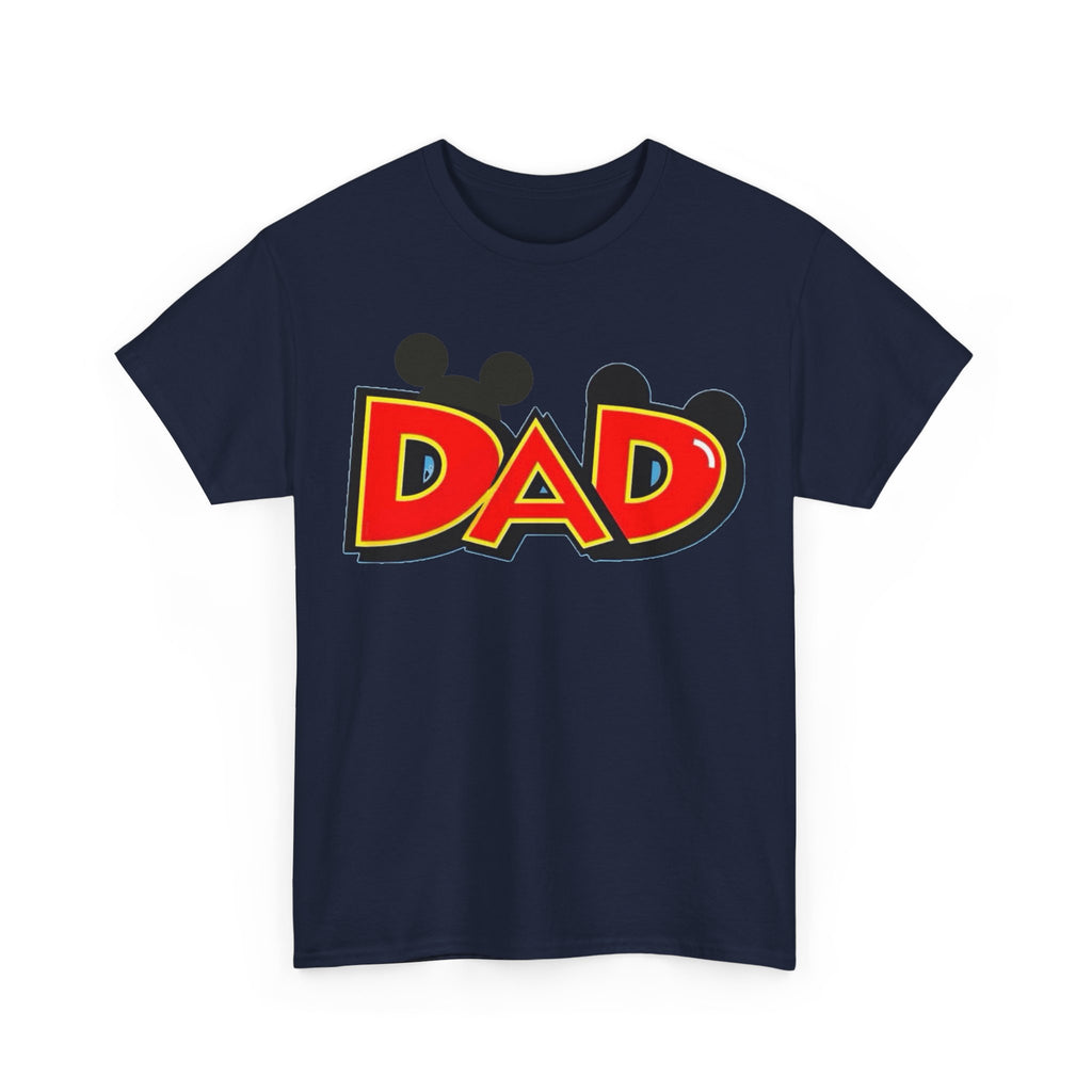 Disney Dad Mickey Ears T-Shirt – Retro Cartoon Dad Tee, Perfect Father’s Day Gift