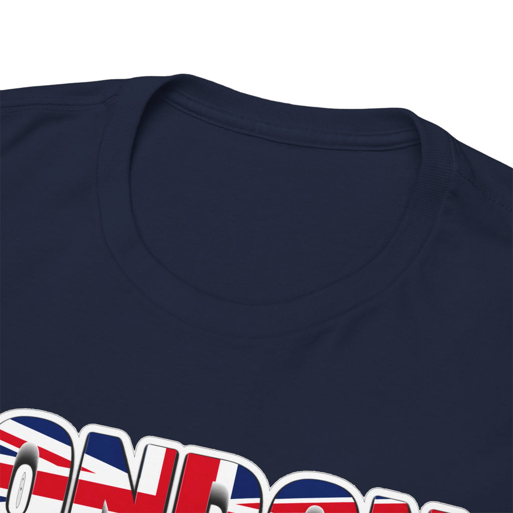 London Union Jack Graphic Tee — Bold UK Travel T-Shirt