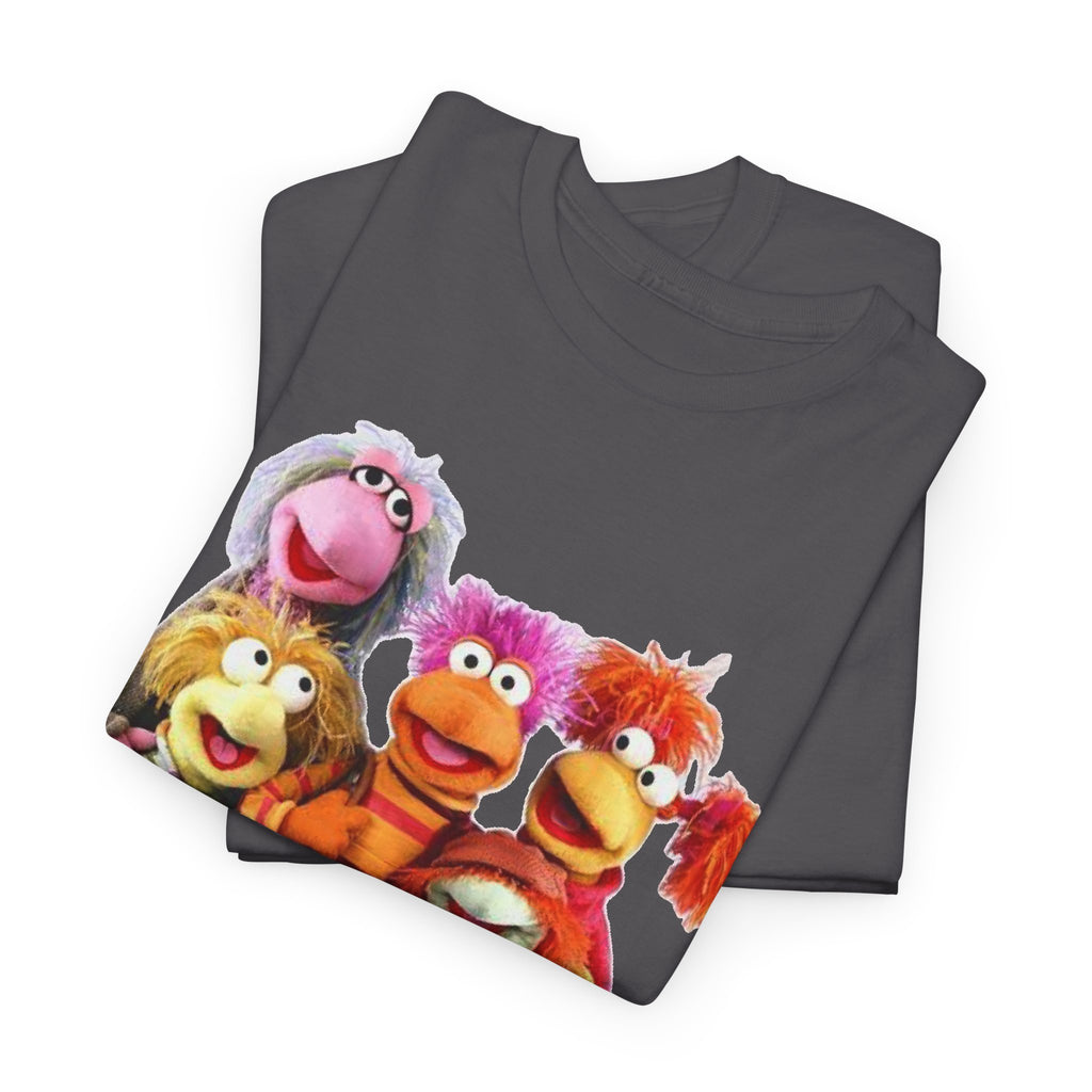 Fraggle Rock Characters T-Shirt — Vintage 80s Kids TV Crew Tee