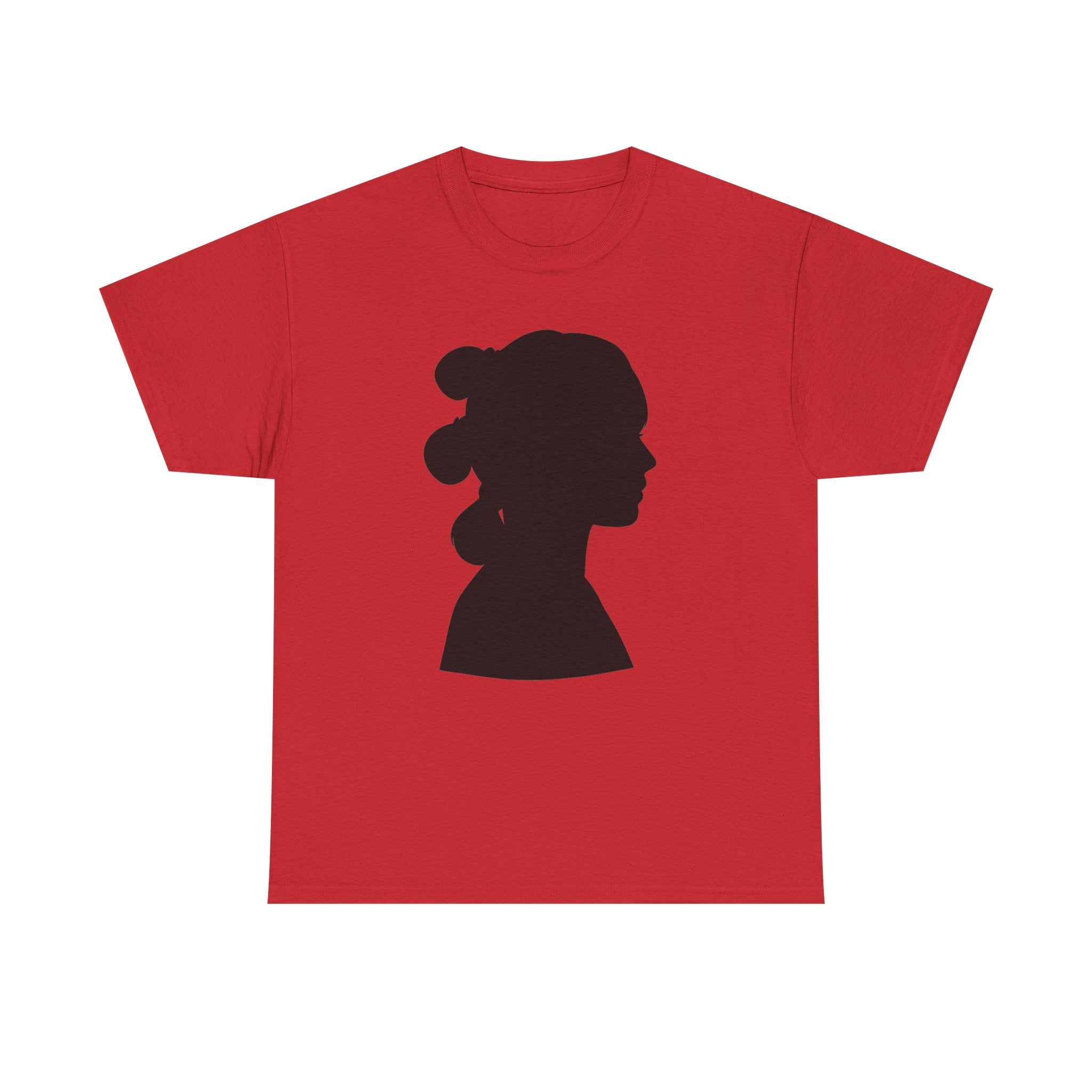 Princess Leia Star Wars Silhouette Profile Tee — Classic Portrait T‑Shirt