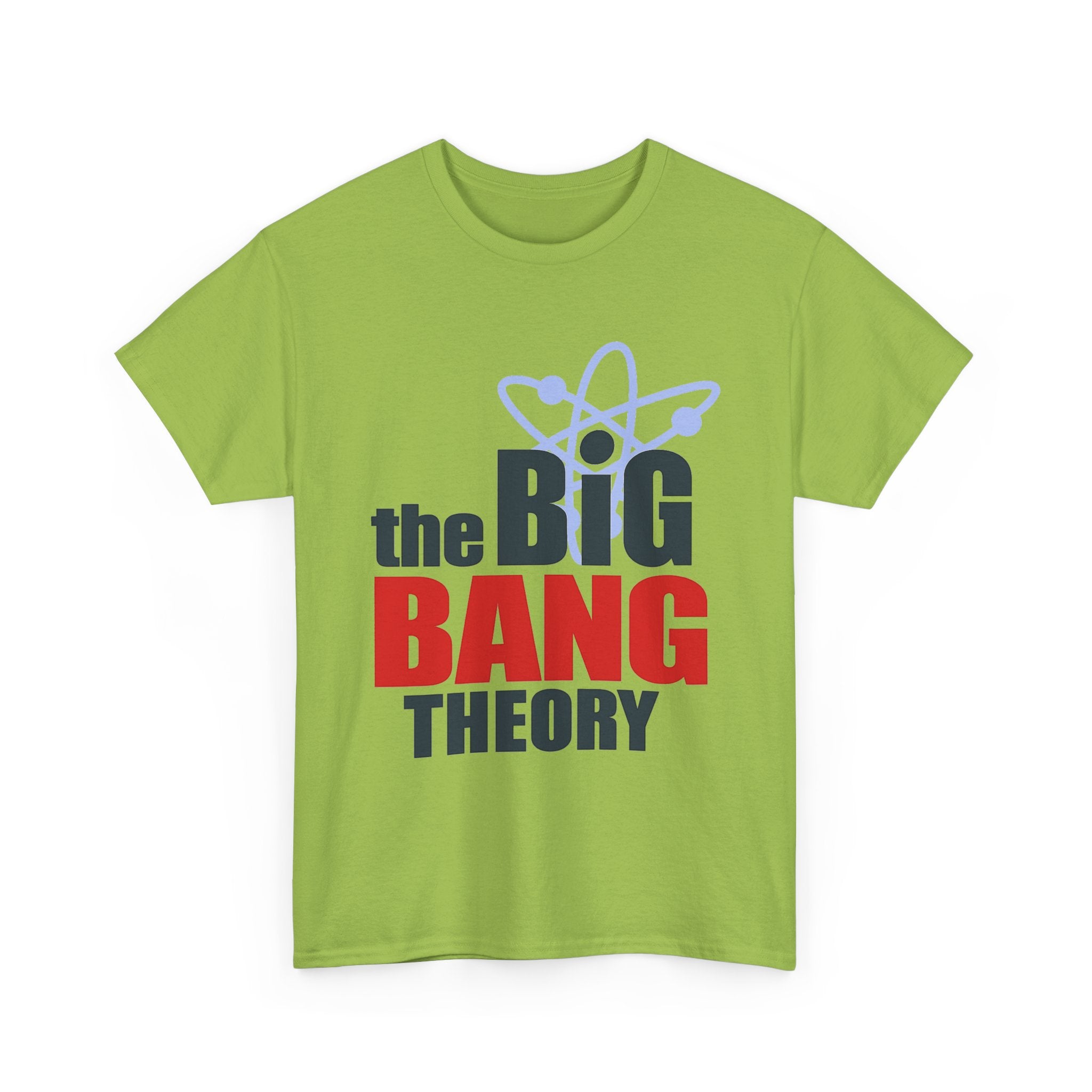 Big Bang Theory Unofficial Logo Tee — Retro Sci‑Fi TV Show T‑Shirt