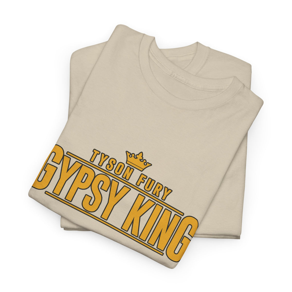 T-Shirt — "Gypsy King" Retro Crown Boxing Tribute Tee