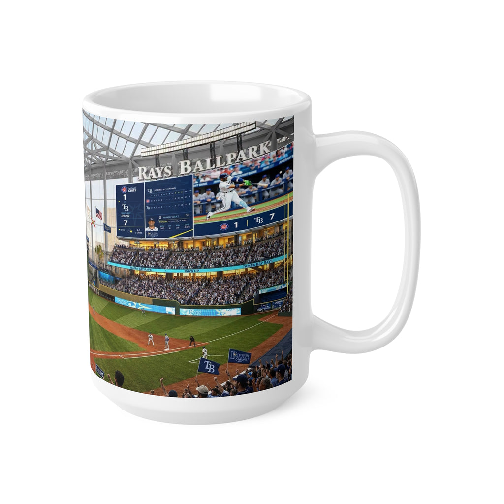 Baseball Stadium Photo Mug – Tampa Bay Game Day Ceramic Coffee Cup (11oz & 15oz)