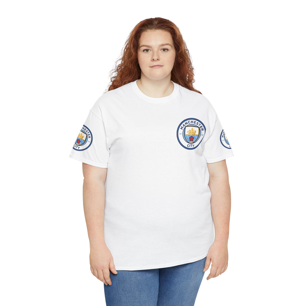 Manchester City Crest T-Shirt — Football Club Logo Tee