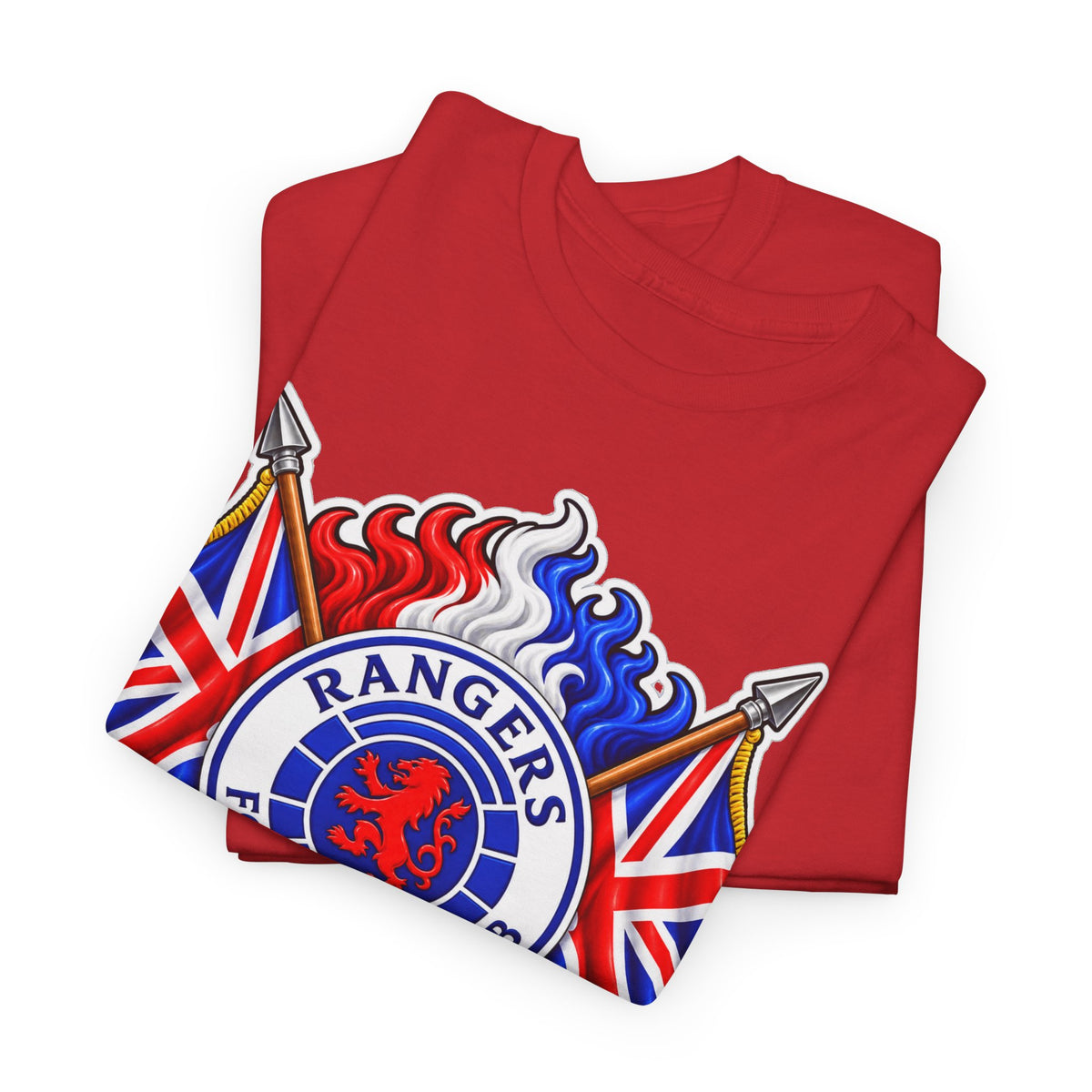 Rangers Football Club Tee — "We Are The People" Crest Cotton T-Shirt