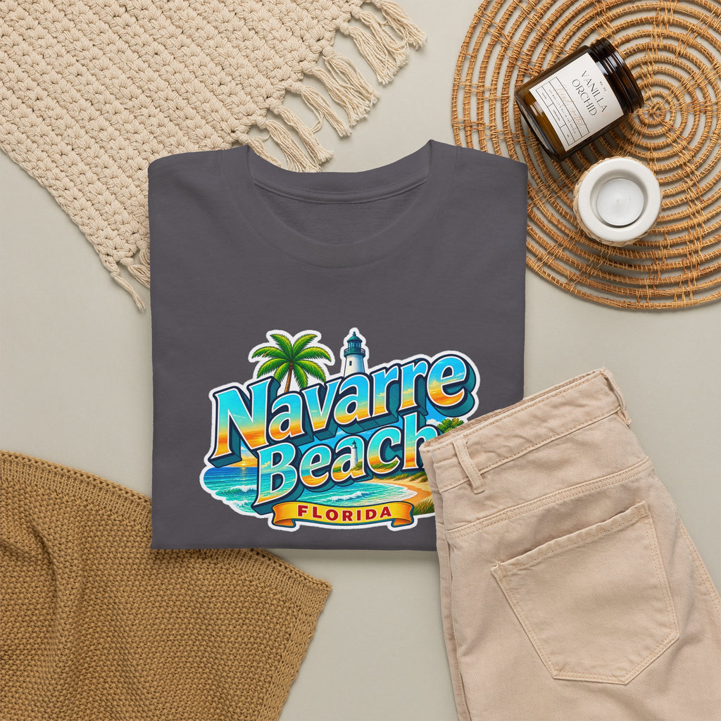 Navarre Beach Florida T-Shirt – Retro Tropical Vacation Tee
