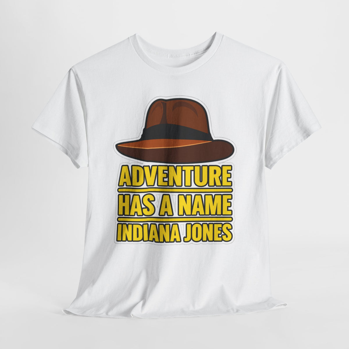 Adventure Has a Name Indiana Jones Graphic Cotton T-Shirt