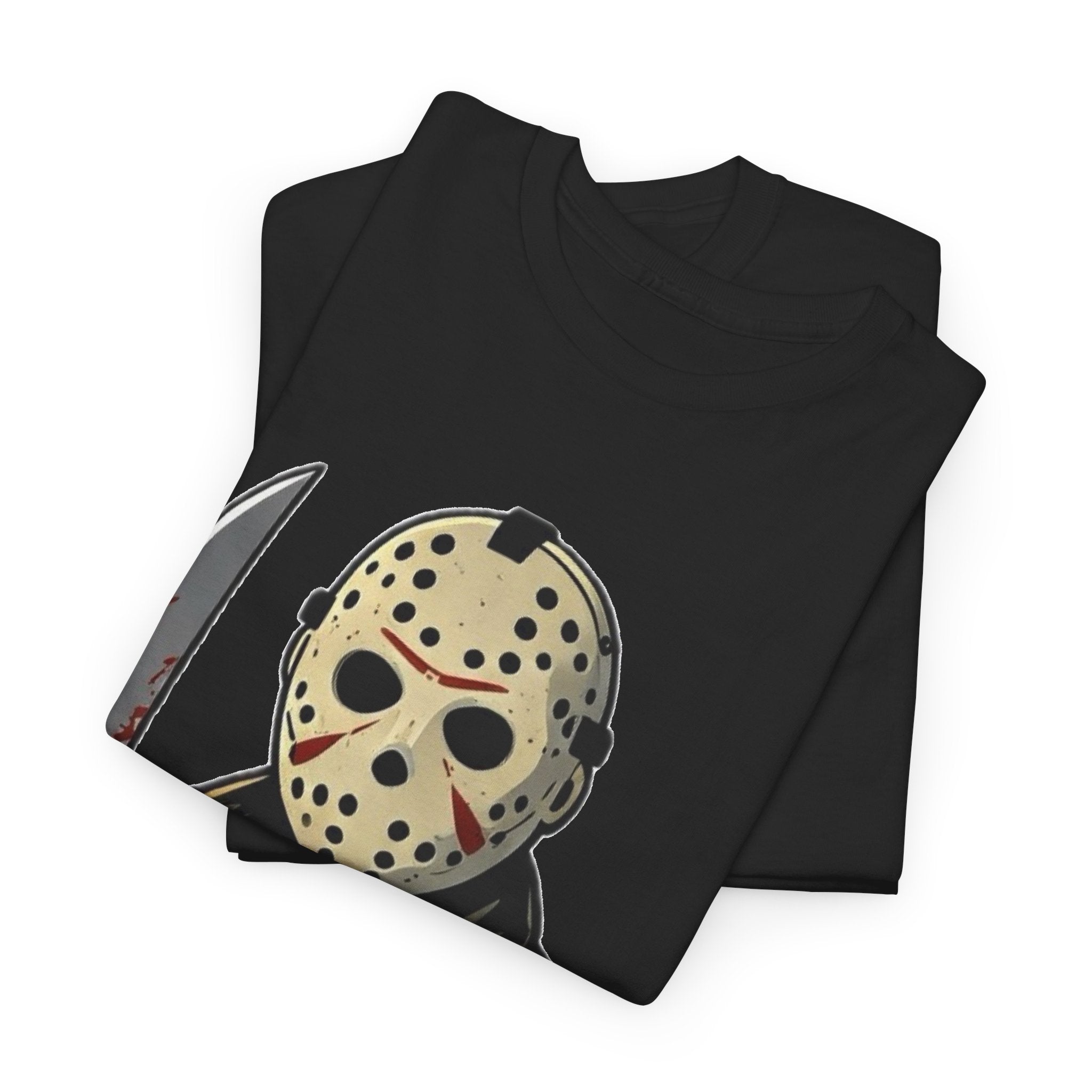 Horror Mask Killer Graphic Tee