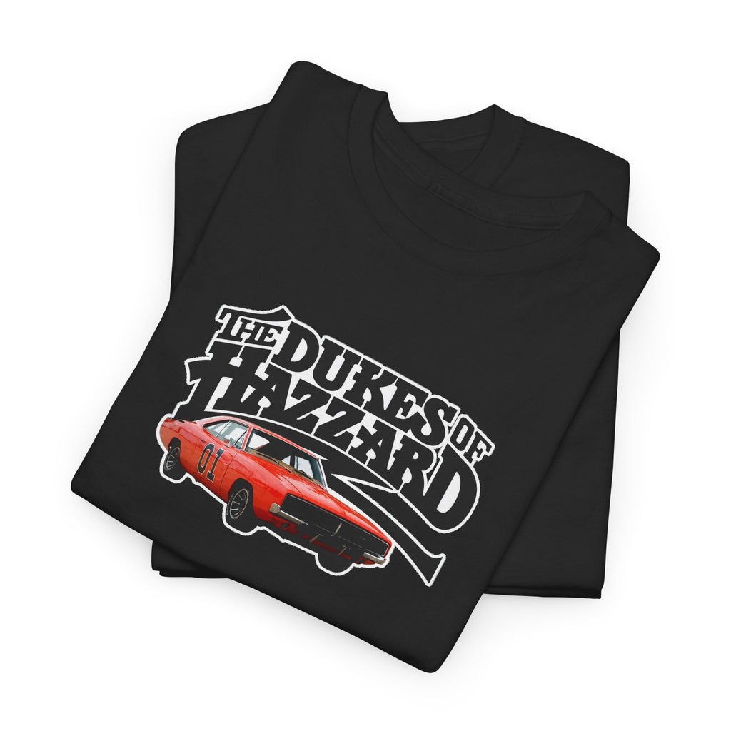 Dukes of Hazzard Charger Graphic Tee — Classic Retro TV Car Shirt