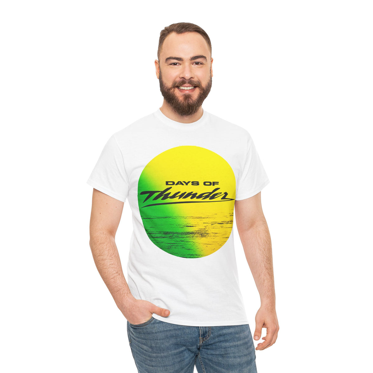 Days of Thunder Retro Graphic Tee / Cotton T-shirt