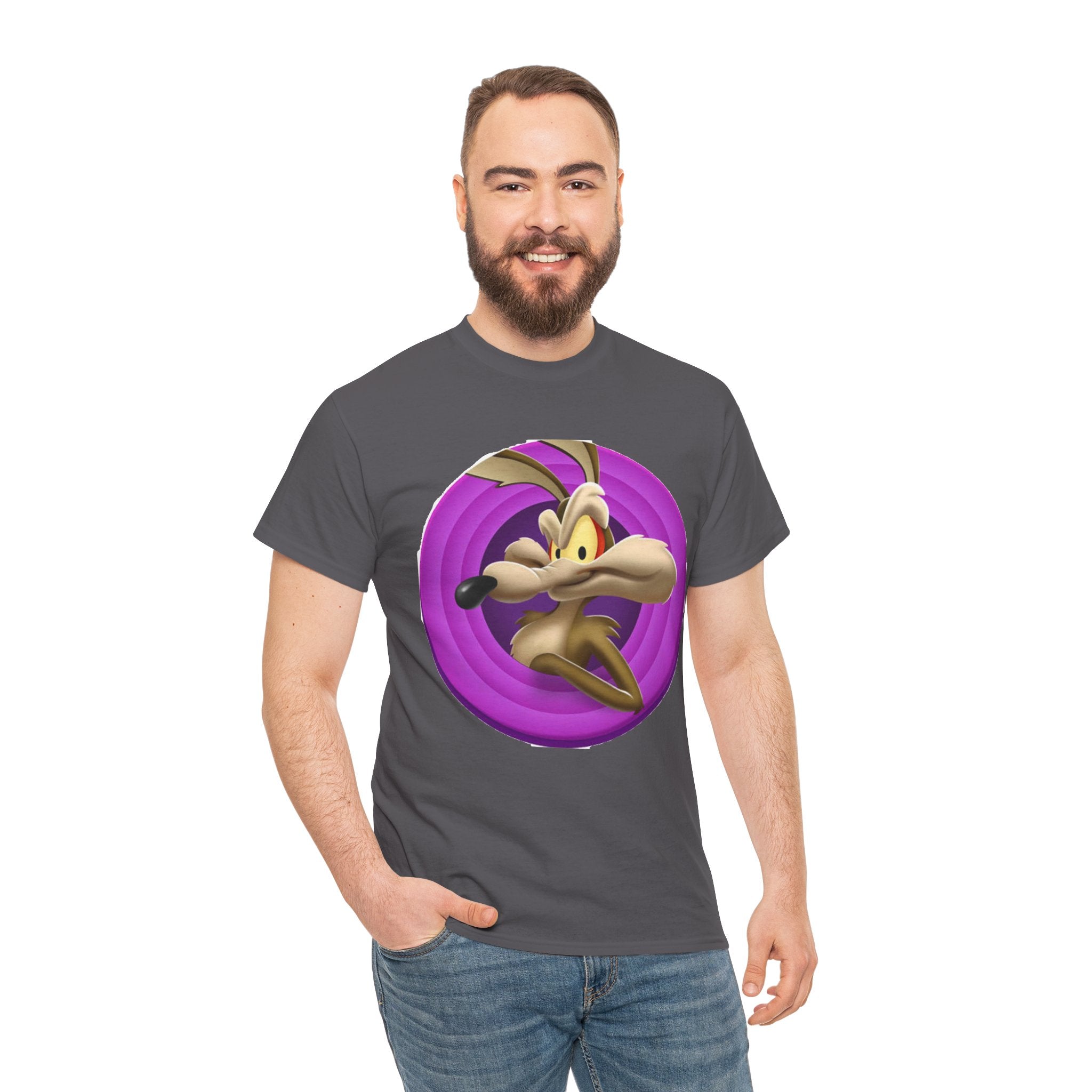Wile E. Coyote Retro Circle Tee