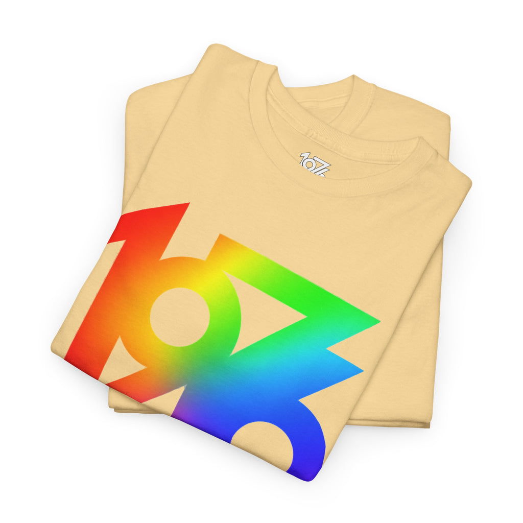 1976 Collection Rainbow Retro Tee / Cotton T-Shirt