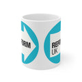 Reform UK Logo Mug — Ceramic Coffee Cup (11oz & 15oz)