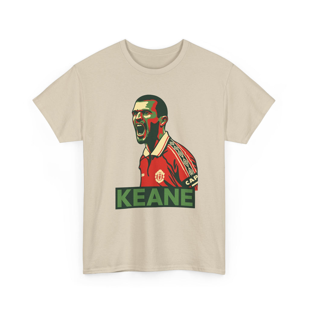 Roy Keane Retro Soccer Tee - Iconic Football Legend Graphic Shirt