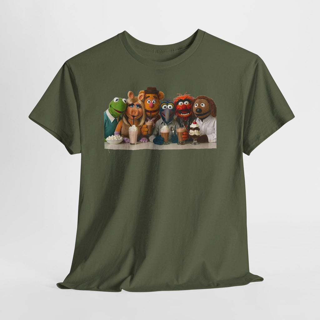 Muppet Cast Retro Poster Cotton T-Shirt