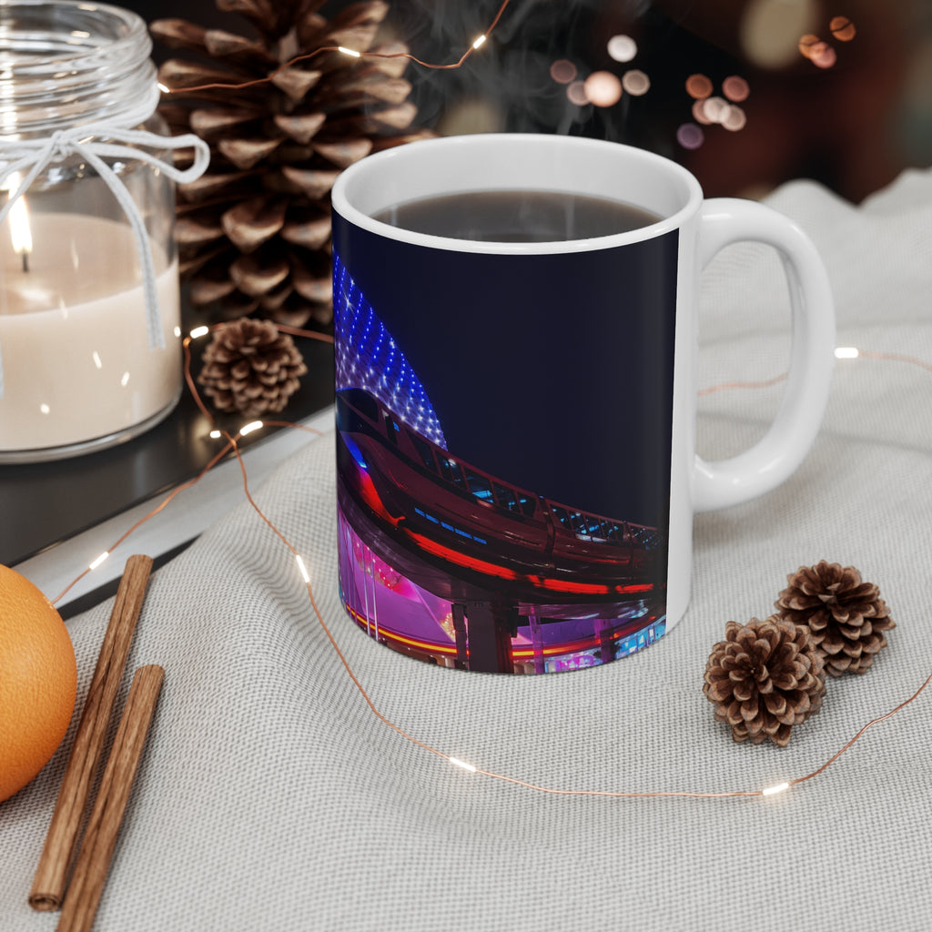 Epcot & Monorail Lights Ceramic Mug – 11oz/15oz