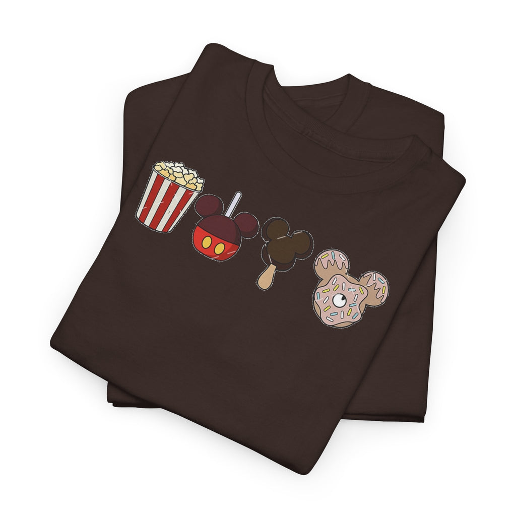 Disney snacks inspired Unisex Heavy Cotton Tee