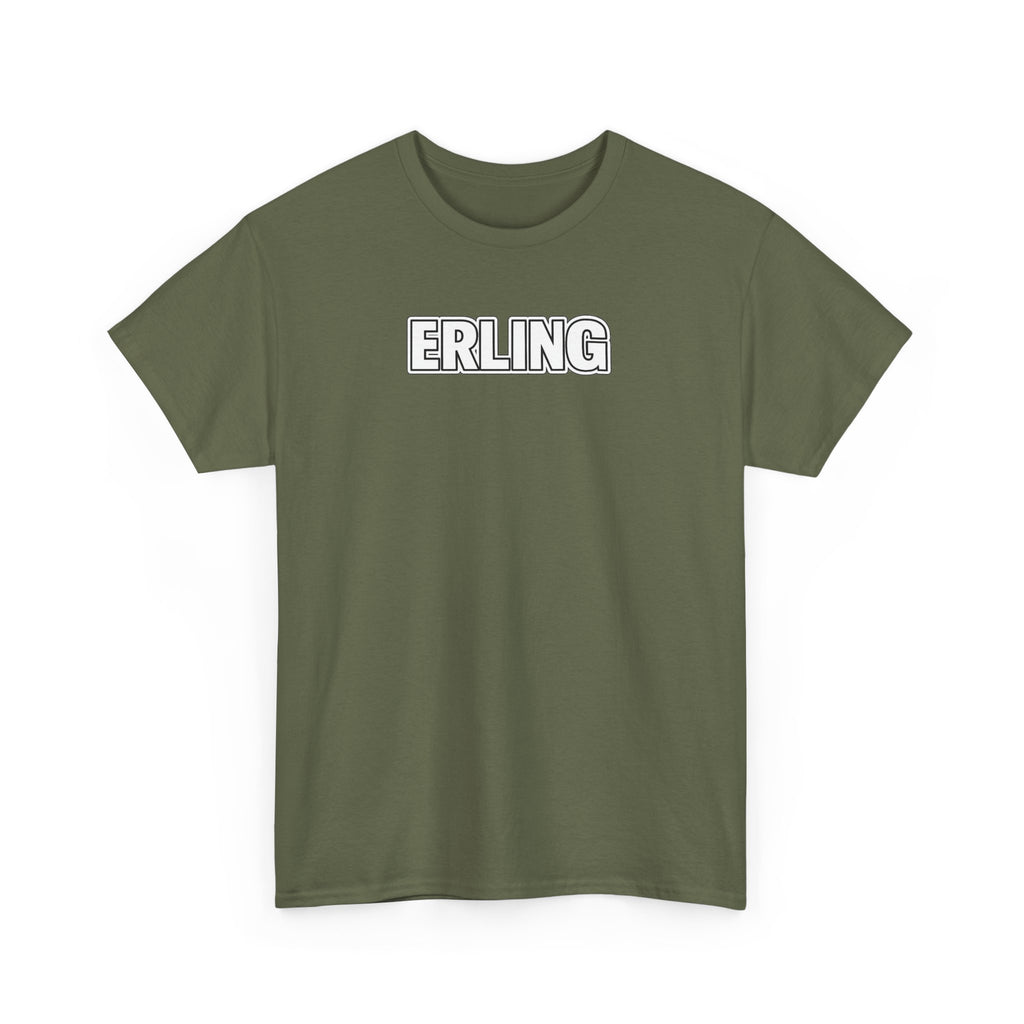 Erling Haaland Name Tee — Personalized Minimalist T-Shirt