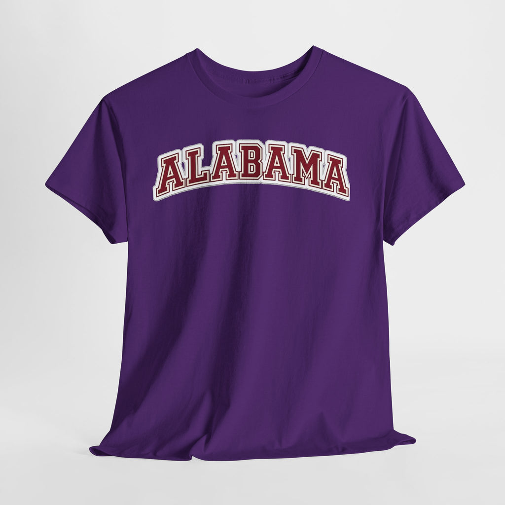 Alabama Arch Logo Tee – Crimson College Pride T‑Shirt
