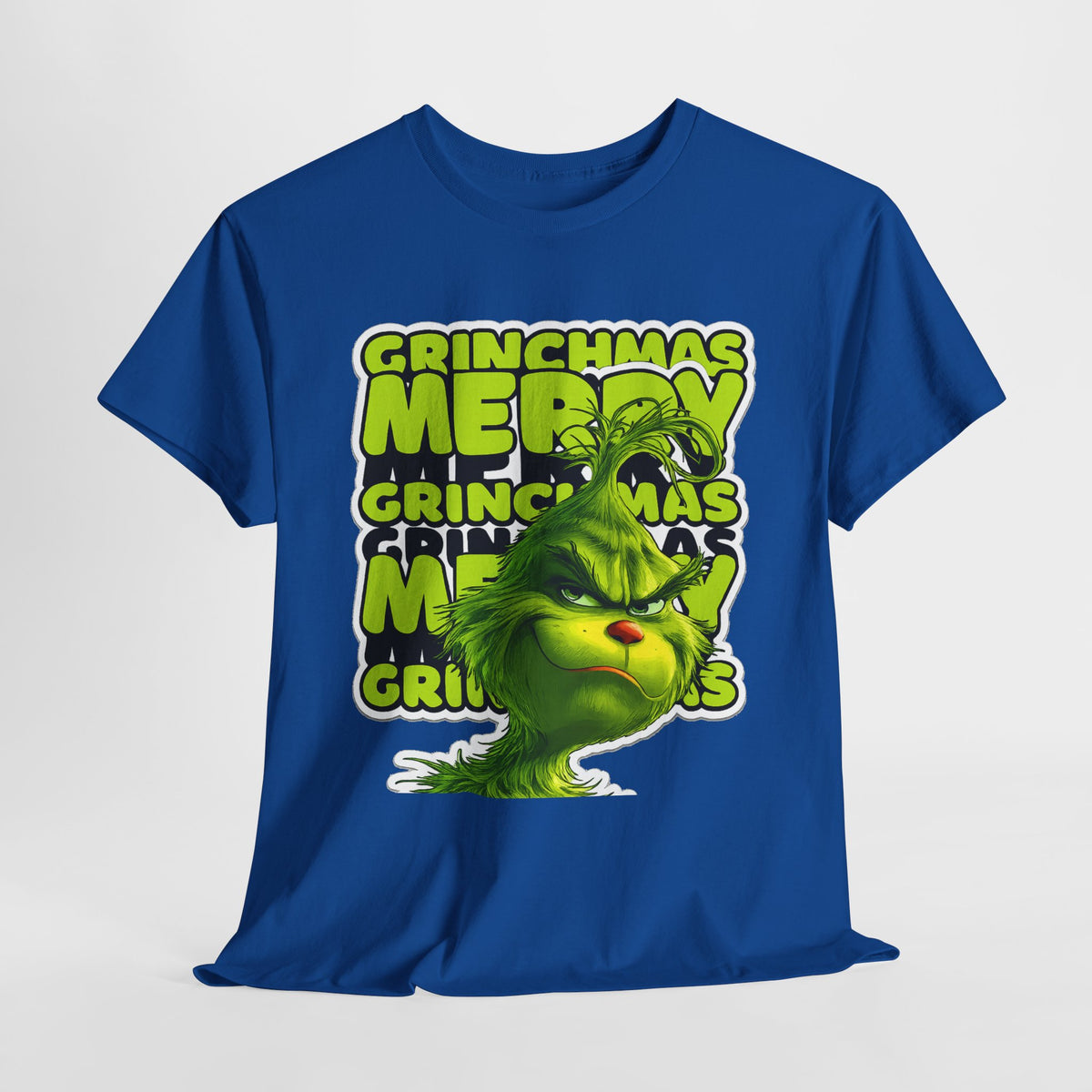 Grinchmas Merry Grinch Christmas Cotton T-Shirt / Tee
