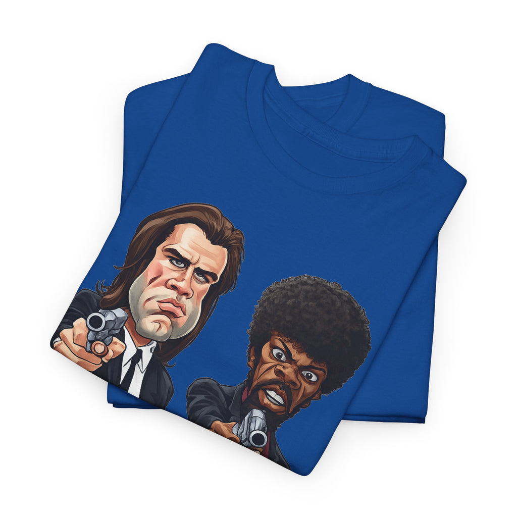 Pulp Fiction Graphic Tee - Retro Movie Poster T-Shirt