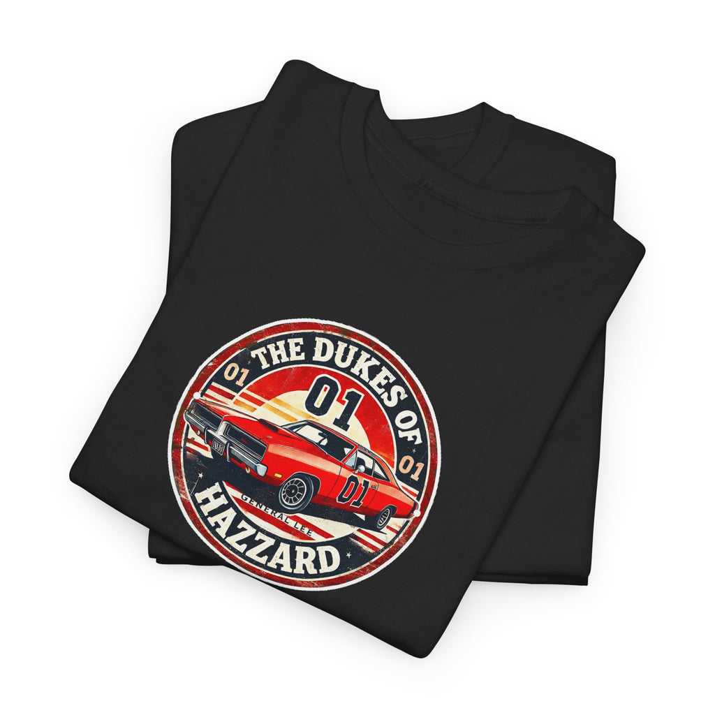 Dukes of Hazzard '01' Car Logo Cotton T-Shirt