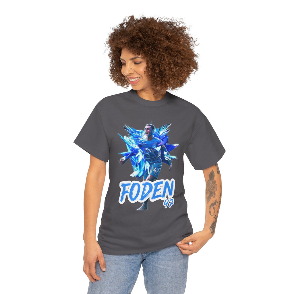 Phil Foden Manchester City T-Shirt - Foden 47 Football Jersey Shirt