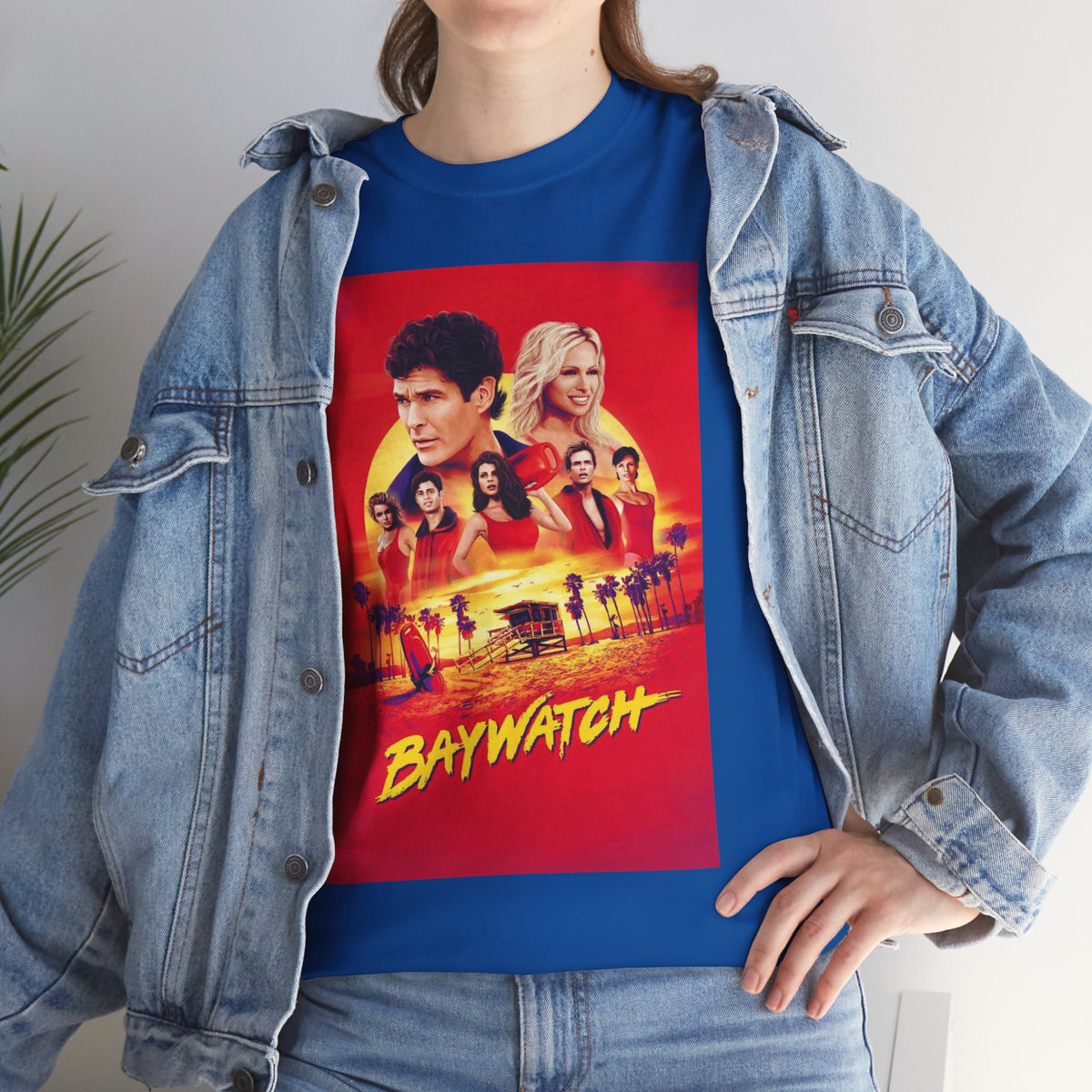 Baywatch Movie Poster Cotton T-Shirt