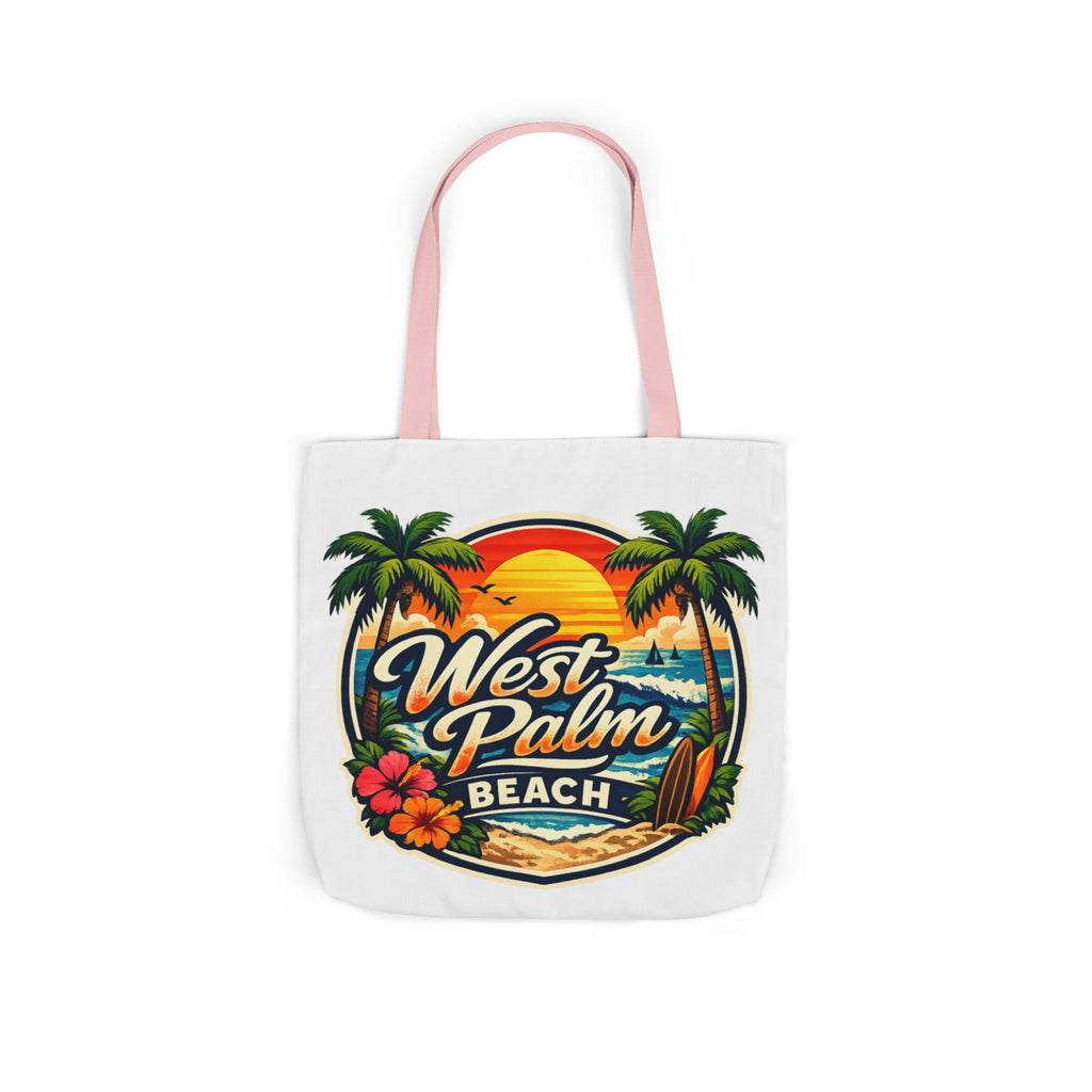 West Palm Beach Vintage Sunset Tote