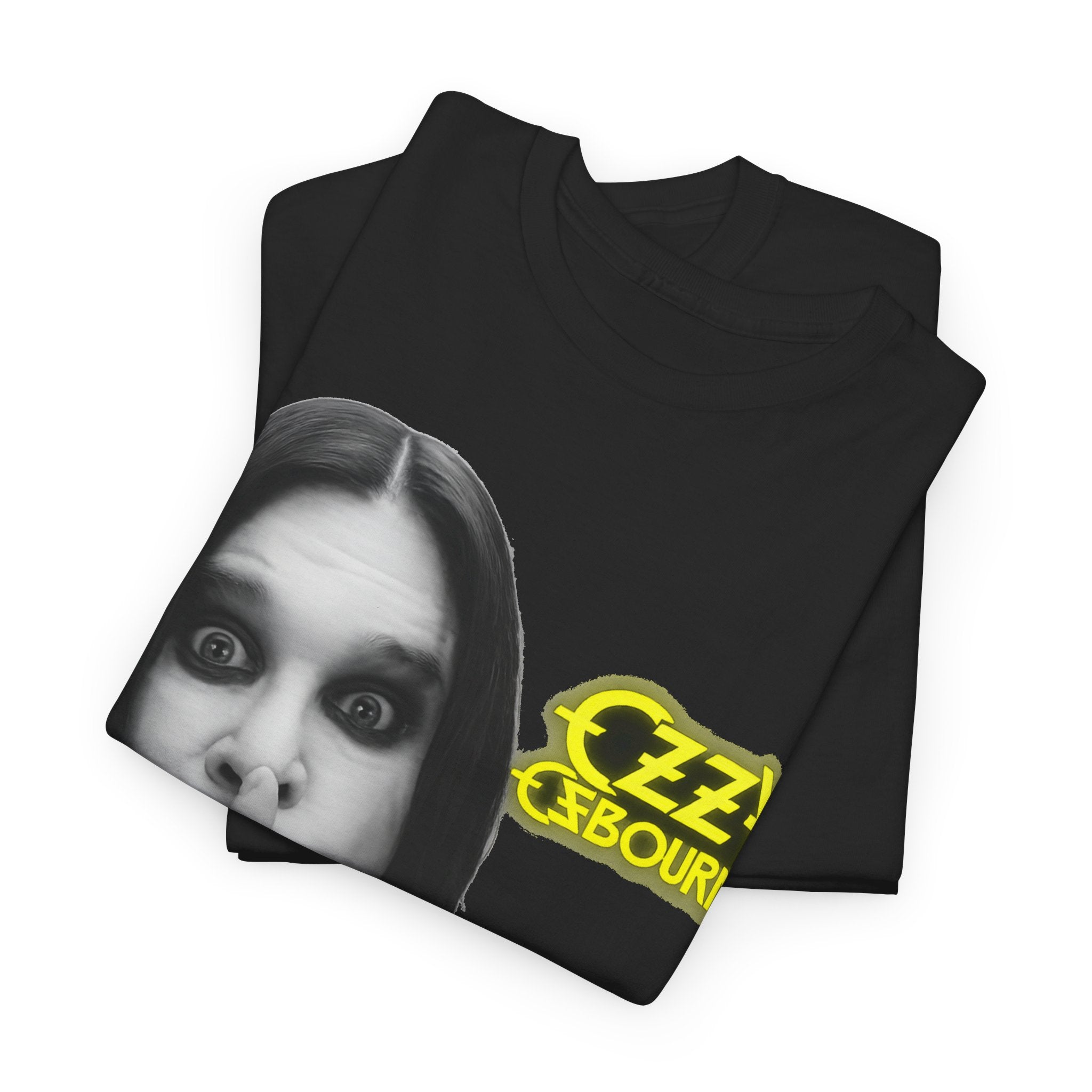 Ozzy Osbourne Halloween Horror Nights Tee — "Shh" Graphic Band T‑Shirt